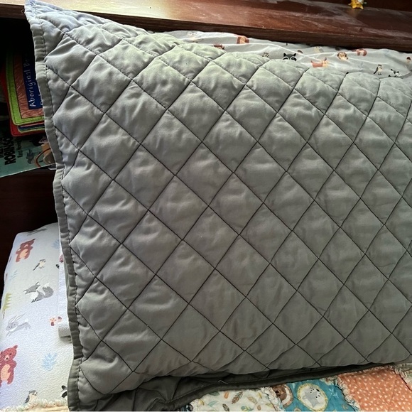 Grey Standard Quilted Pillow shams (Set of 2) - Picture 9 of 9